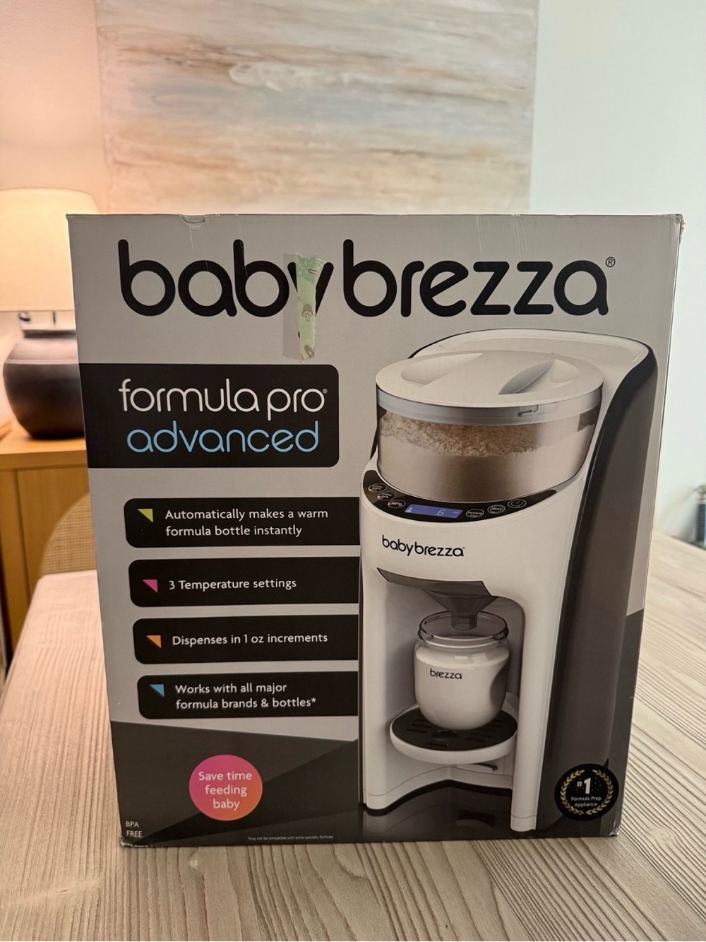 BRAND NEW NEVER OPENED Baby Brezza Formula Pro Advanced Formula Dispenser - Picture 2 of 3